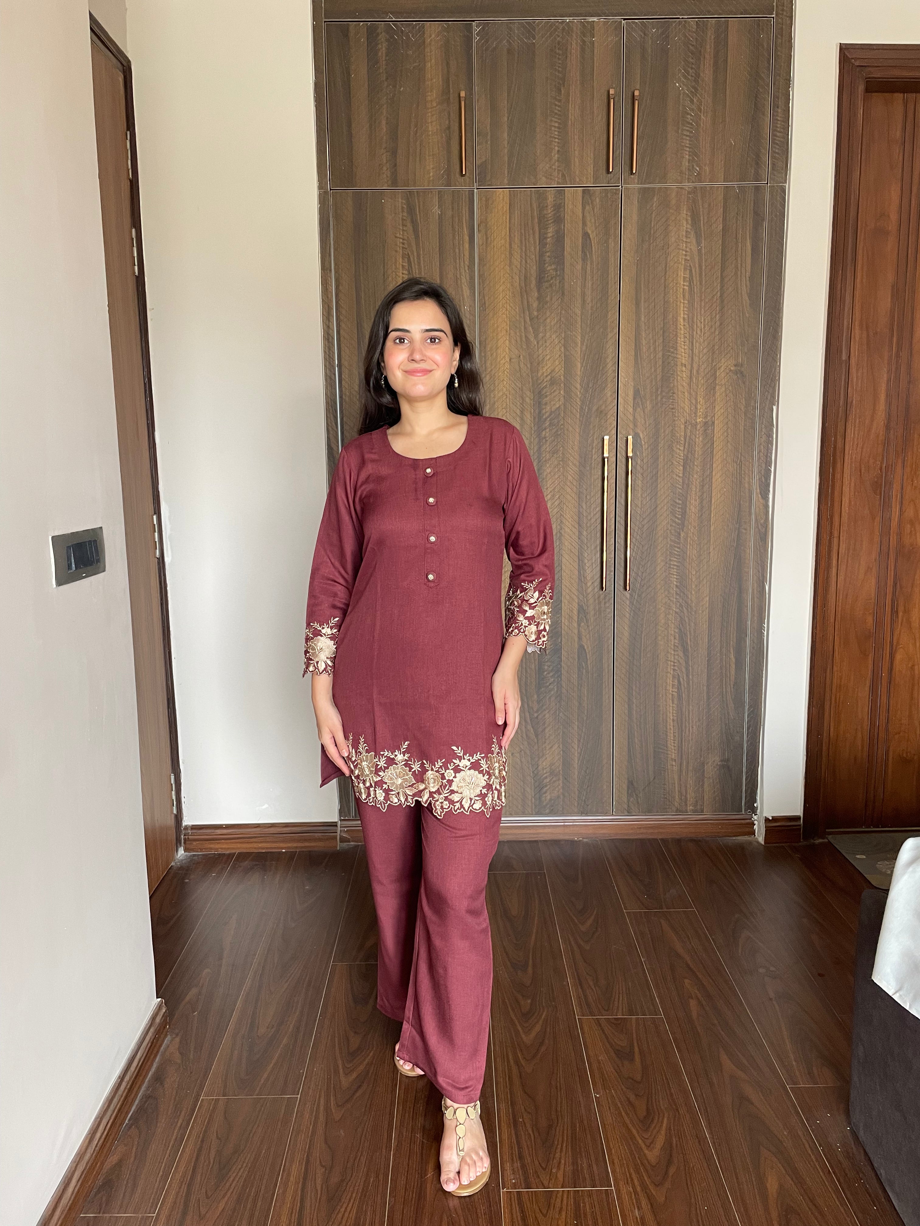 Maroon